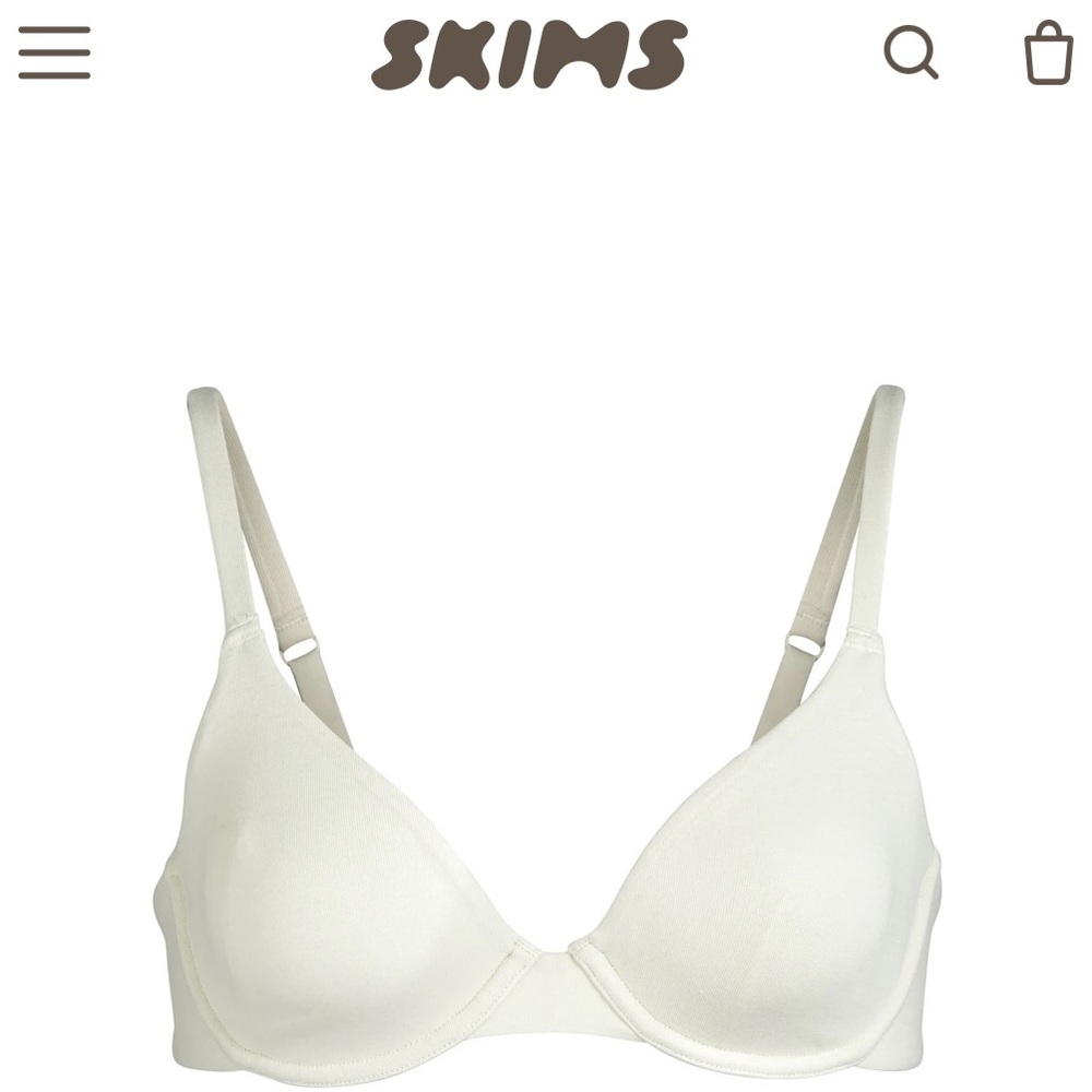 COPY - SKIMS UNDERWIRE COTTON BRA